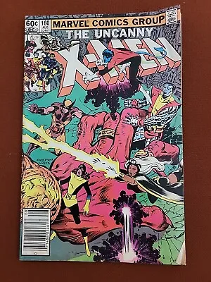 Buy Uncanny X-Men #160 (1982) 1st Ilya Rasputin App. | Newsstand |  • 8.70£