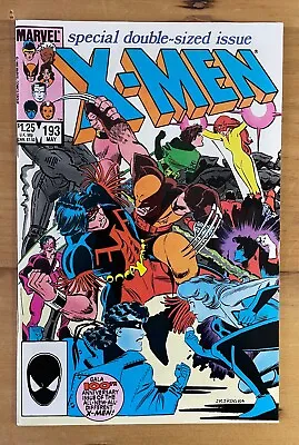 Buy The Uncanny X-men #193 ~ Marvel Comics 1985 ~ Vf+~ Stock Photos • 4.80£