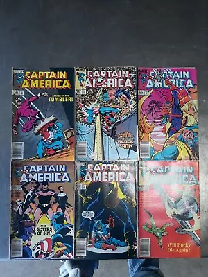 Buy Captain America - Vol. 1 - No. 291, 292, And 294-297. 1983 - Vintage Comic Books • 15.76£