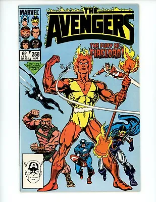 Buy Avengers #258 Comic Book 1985 VF- Spider-Man & Firelord App Marvel Comics • 3.94£