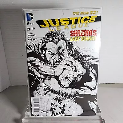 Buy Justice League 21 1:100 Frank Sketch Variant 1st Shazam Family NM  • 39.94£