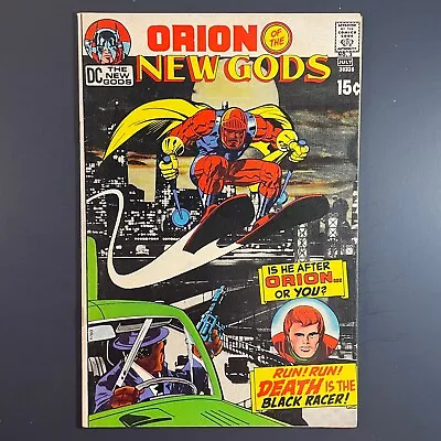 Buy New Gods 3 1st Black Racer Bronze Age DC 1971 Jack Kirby Comic Book Orion • 27.76£