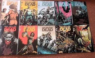 Buy 10 Issues Of The Walking Dead Deluxe 52 53 54 55 56 57 58 59 60 61 Image Comics  • 35£