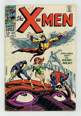 Buy Uncanny X-Men #49 GD+ 2.5 1968 1st App. Lorna Dane (Polaris) • 75.15£