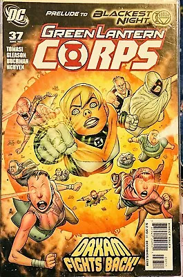 Buy Green Lantern Corps #37 DC COMICS 2009 BLACKEST NIGHT TIE-IN  • 4.77£