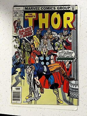 Buy The Mighty Thor #274 - Start Of Ragnarok And Balder The Brave • 6.43£