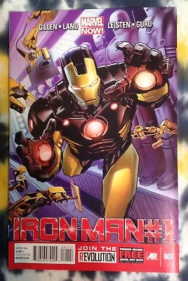Buy IRON MAN #1 (2013) - Marvel Comics / 1st Iron Man Now Armor - NM • 3.16£