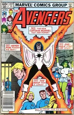 Buy Avengers #227-1983 Fn+ 6.5 2nd App New Female Captain Marvel / Origin Ant-Man • 11.83£