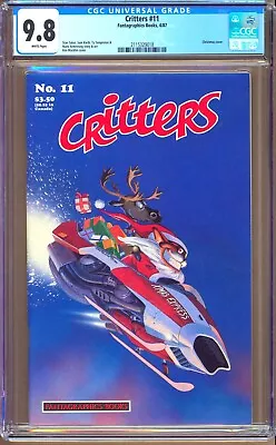 Buy Critters #11 (1987) CGC 9.8  White Pages  Sakai - Kieth - Macklin  1st In Census • 239.75£