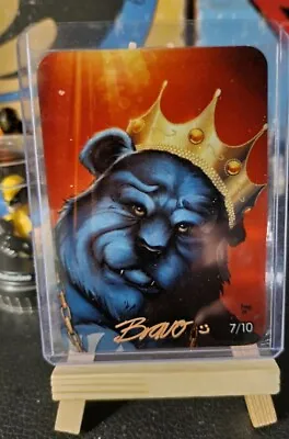 Buy Killer Kare Bears 7/10 Notorious B.I.G. Hip Hop Metal Card🔥Signed By Bravo🔥  • 47.66£