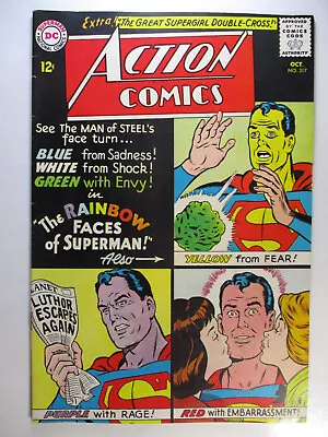 Buy Action #317, Superman, Rainbow Faces, Supergirl, VF-, 7.5, OWW Pages • 29.69£