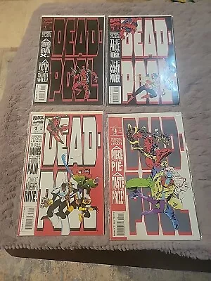 Buy DEADPOOL: THE CIRCLE CHASE #1-4 COMPLETE SET MARVEL (1993) 1 2 3 4 1st Solo Book • 55.34£