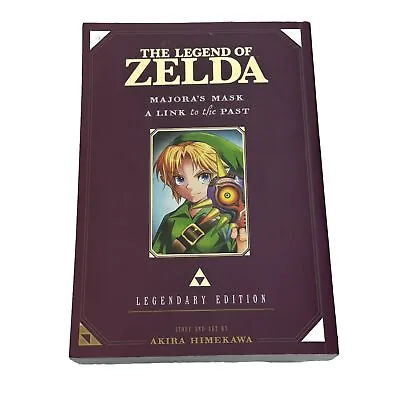 Buy Legend Of Zelda Majoras Mask A Link To The Past Legendary Edition Viz Media Book • 18.25£
