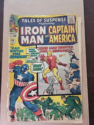 Buy Tales Of Suspense #60 GD 2nd Appearance Hawkeye Iron Man MCU 🔑 🔥 Marvel 1964 • 32.13£