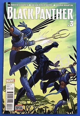 Buy Black Panther No. #3 August 2016 1st Cover App. Midnight Angels Marvel Comics FN • 10£