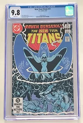 Buy New Teen Titans #31 CGC 9.8 1983-George Perez • 141.52£