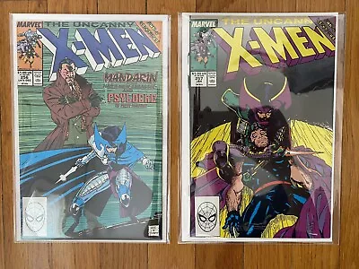 Buy Uncanny X-Men #256 & 257 1st New Psylocke! Art By Jim Lee 1989 • 16.07£