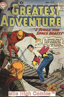 Buy MY GREATEST ADVENTURE (1955 Series) #37 Very Good Comics Book • 94.85£