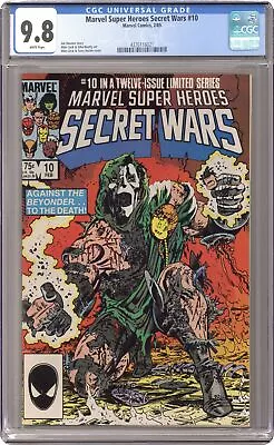 Buy Marvel Super Heroes Secret Wars #10D Direct Variant CGC 9.8 1985 4376116021 • 155.91£