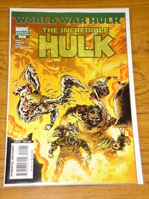 Buy Hulk Incredible #111 Comic World War Hulk Variant Nm (9.4) • 4.99£