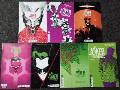 Buy The Joker Presents A Puzzlebox #1-7 - DC Comics - Complete Set 🔥🦇 • 12.50£