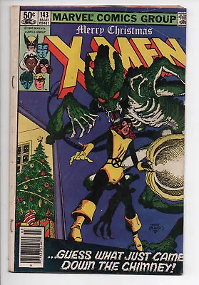 Buy The Uncanny X-Men 143 Marvel Comic Book 1980 Vintage Merry Christmas Kitty Pryde • 15.76£