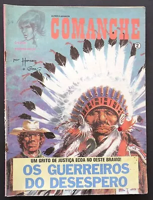 Buy Comanche #2 - Red Dust - Hermann Greg - Brazilian Comics 1980 • 9.53£