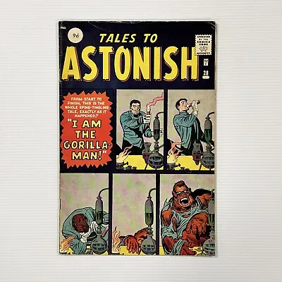 Buy Tales To Astonish #28 1962 VG Pence Copy • 108£
