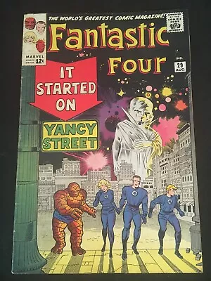 Buy THE FANTASTIC FOUR #29 Signed By Stan Lee And Jack Kirby, VG+ Condition • 199.88£