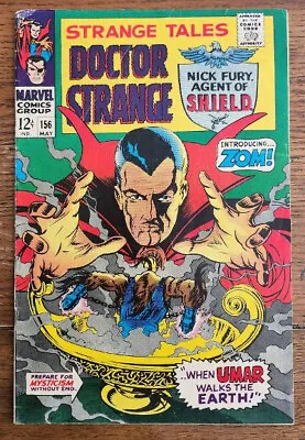 Buy Strange Tales #156 Marvel Comics 1967 1st App. Of Zom- VG/FN • 27.59£