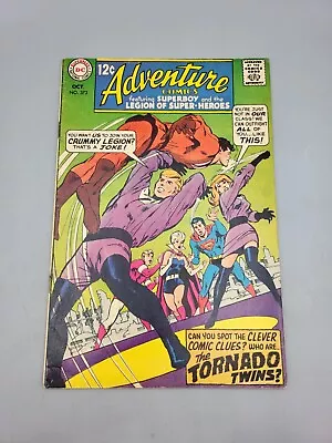 Buy Adventure Comics Vol 1 #373 October 1968 The Tornado Twins DC Comic Book • 31.66£