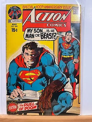 Buy Action Comics #400 (1971) 400th Anniversary Issue, Cover Pencils Neal Adams Key • 11.91£