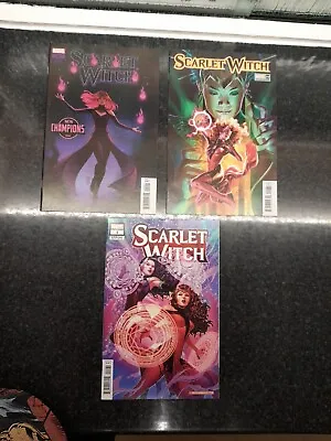 Buy 3 X Marvel Comics Scarlet Witch 9 10 And Annual (2023) New & Unread • 9.99£