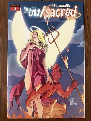 Buy Un/Sacred #3 (Jan 2020, Ablaze) Alessandro Vitti Cover; Devilish Fun • 2.98£
