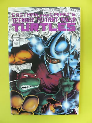 Buy Teenage Mutant Ninja Turtles #10 - 3rd Appearance Of Shredder  - VF/NM -Mirage • 33.57£