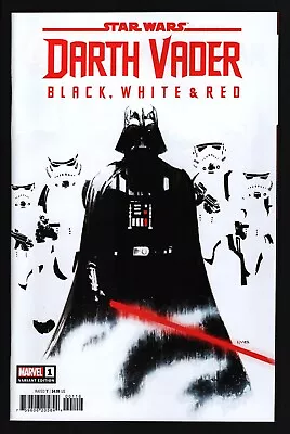 Buy STAR WARS DARTH VADER Black White & Red #1 Kaare Andrew 1:25 Variant NM • 14.34£