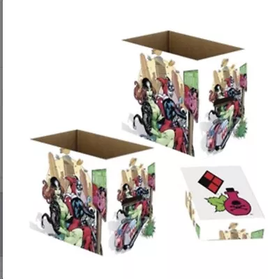Buy Batman: Harley Quinn And Ivy Short Comic Storage Box • 24.07£