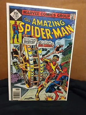 Buy The Amazing Spider-Man #183 (Aug 1978, Marvel Comics  SLEEVED Vivid Colors VG  • 7.91£