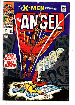 Buy X-men #44 (1968) - Grade 4.5 - 1st Silver Age Appearance Of The Red Raven! • 39.98£