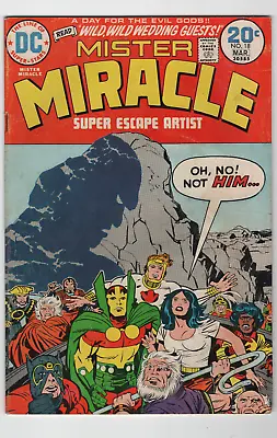 Buy Mister Miracle #18 Big Barda Wedding Last Issue Mark Jewelers Variant DC 1973 • 39.49£