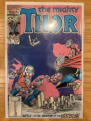 Buy Thor #372. Marvel 1986. First App TVA Time Variance Authority • 76.33£