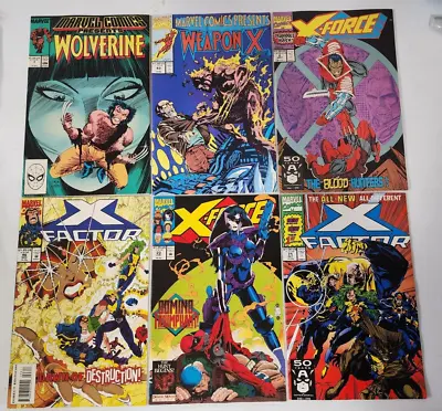 Buy 🔑🔥  X-Men Related 1, Uncanny 258 281 X-Force X-Factor LOT BULK 22 Bks! 510 • 14£