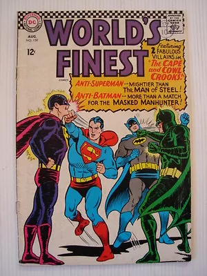 Buy Worlds Finest #159 Vg+ (4.5) Dc Comic Superman Batman • 7.99£