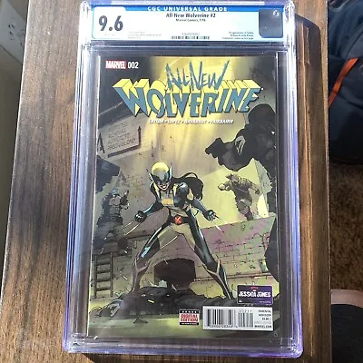 Buy All New Wolverine #2 CGC 9.6 NM+ 1st Appearance Gabby Aka Honey Badger Scout • 59.75£