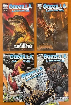 Buy Godzilla Legends #1, 2, 3, 4 & 5 Complete Series (IDW 2011) 5 X NM / NM- Comics • 39.50£
