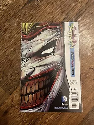 Buy Batman #13 Death In The Family Joker Mask 2012. 1st Print • 5£
