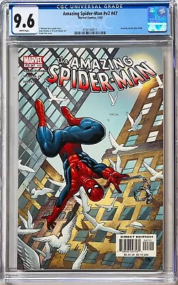 Buy Amazing Spider-Man V2 #47 CGC 9.6 White. Frank Cho Cover! • 40£