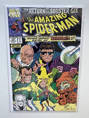 Buy Amazing Spider-Man #337 (1990) 1st App Of  Sinister Six II GEMINI SHIPPED! • 11.92£