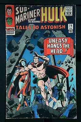 Buy Tales To Astonish (Vol 1) #  76 (VG+) (Vy Gd Plus+) Price VARIANT RS003 COMICS • 25.99£