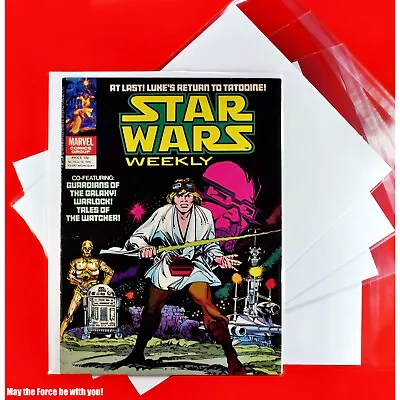 Buy Star Wars Weekly # 73     1 Marvel Comic Bag And Board 18 7 79 UK 1979 (Lot 2657 • 8.99£